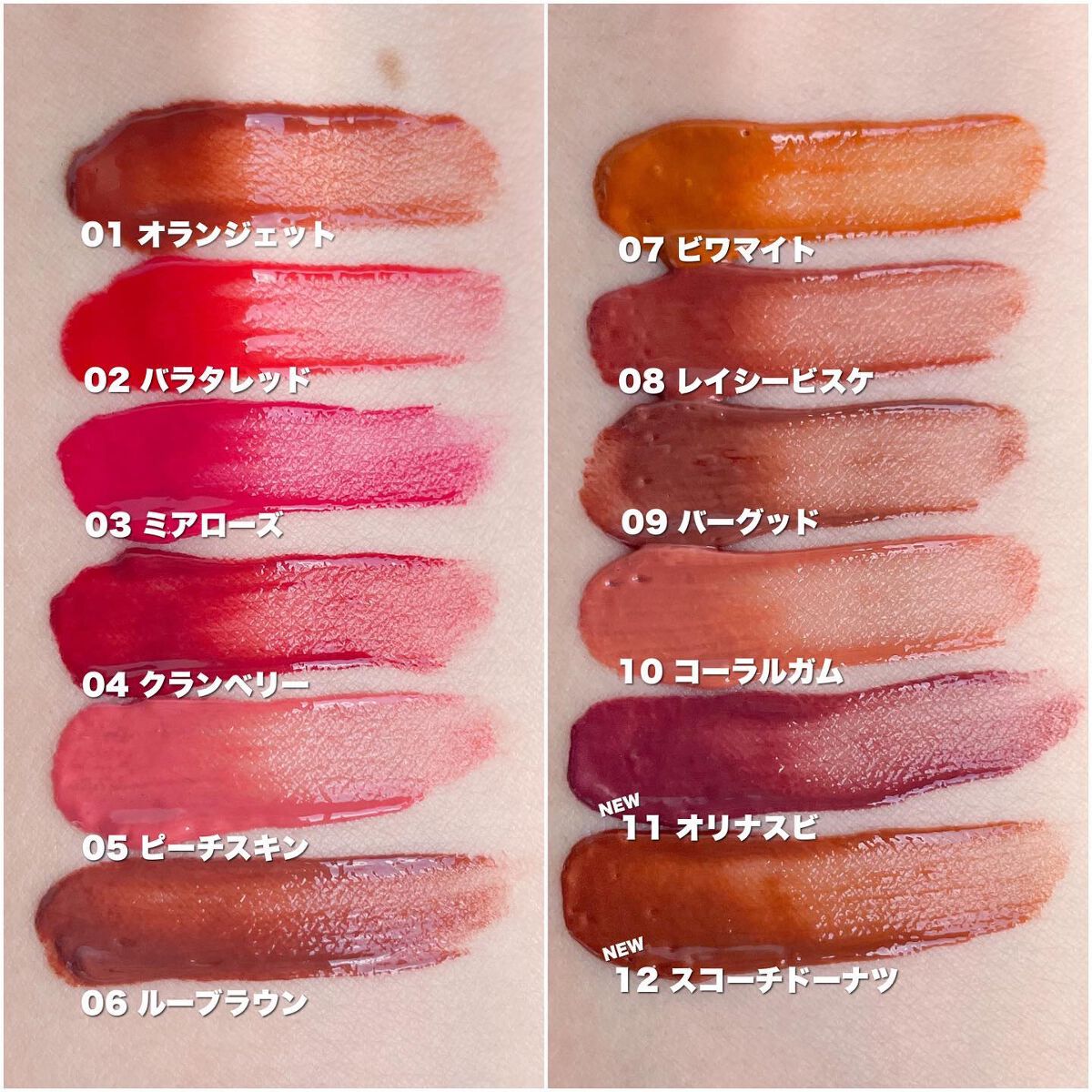 ジューシーリブティント/RICAFROSH/リップティントを使ったクチコミ（2枚目）