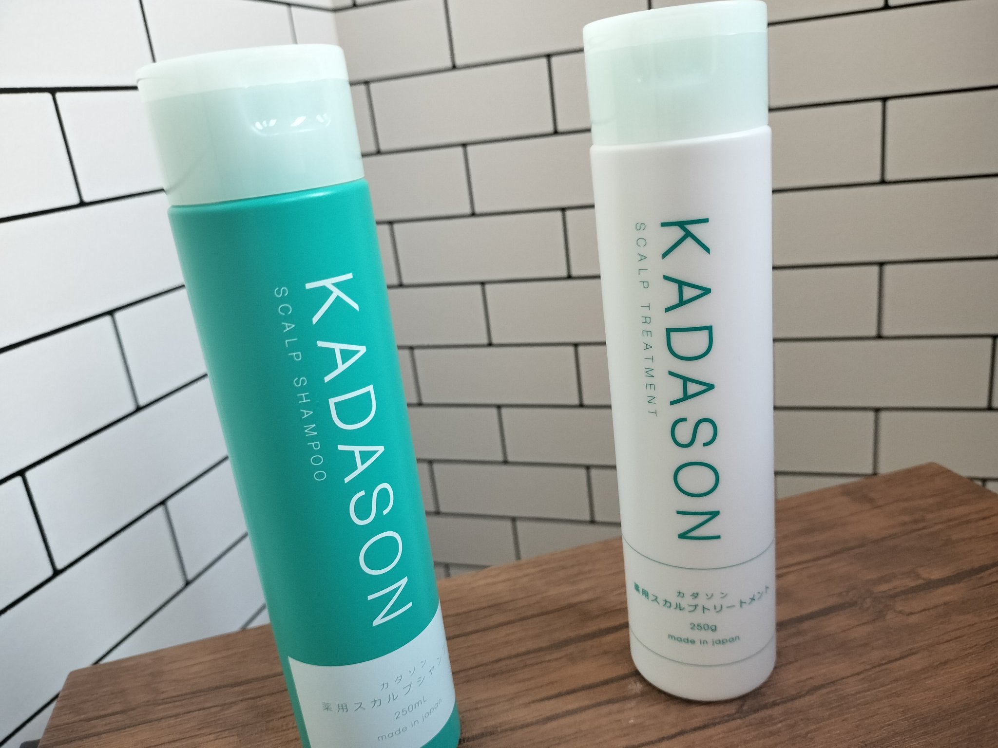 薬用スカルプシャンプー/トリートメント/KADASON (カダソン)/市販シャンプーを使ったクチコミ（1枚目）