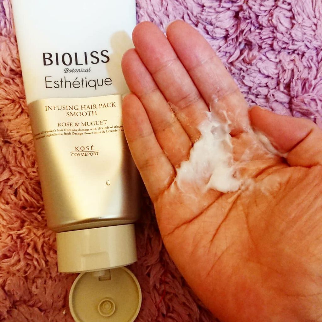 ボタニカル エステティーク リファイニング シャンプー/グロスコーティング コンディショナー(スムース)/SSビオリス/市販シャンプーを使ったクチコミ(4枚目)