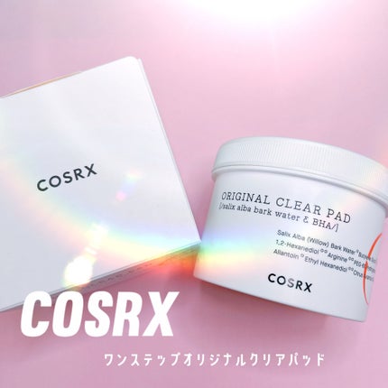 ワンステップオリジナルクリアパッド/COSRX/トナーパッドを使ったクチコミ(1枚目)
