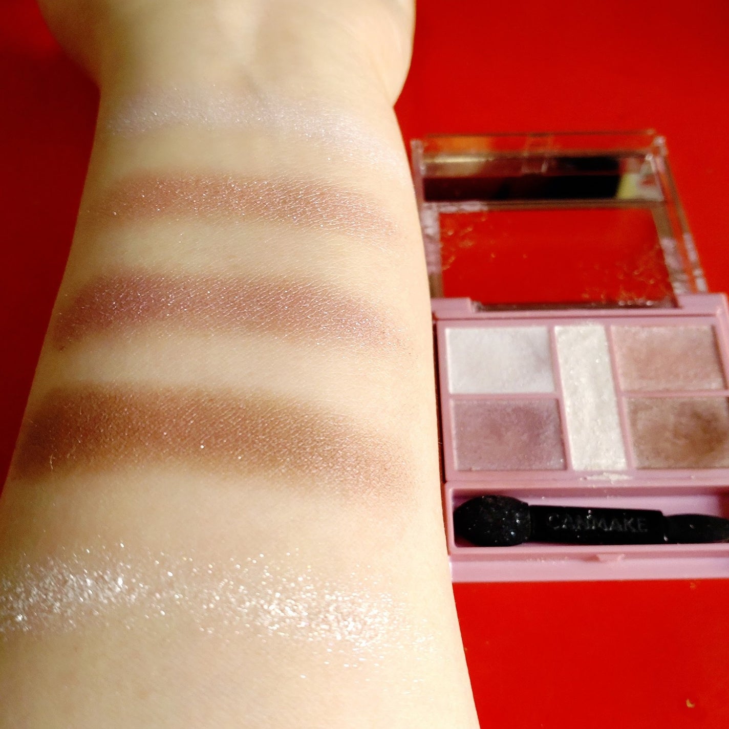 パーフェクトスタイリストアイズ/キャンメイク/アイシャドウパレットを使ったクチコミ(8枚目)