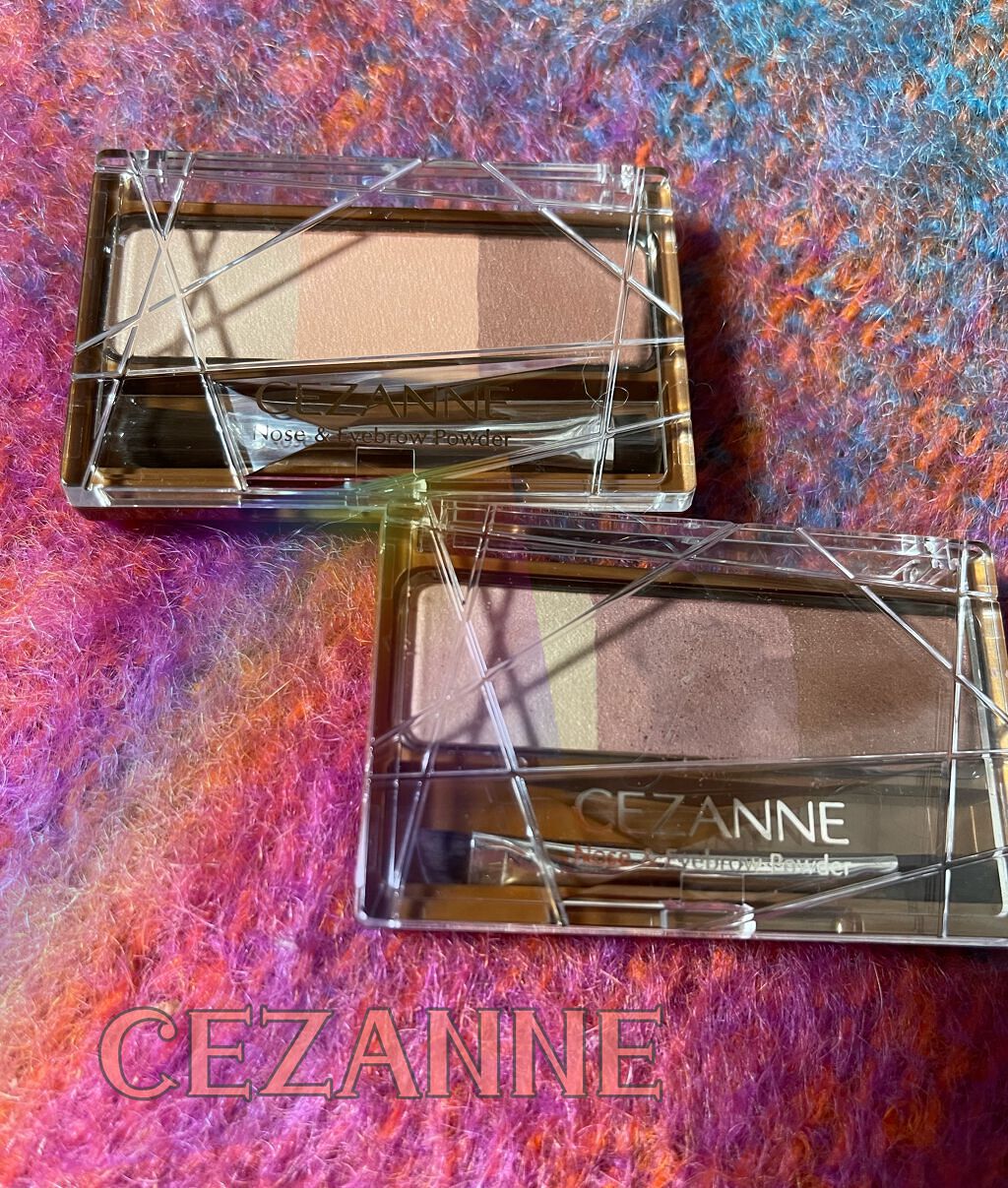 ノーズ＆アイブロウパウダー/CEZANNE/パウダーアイブロウを使ったクチコミ（1枚目）