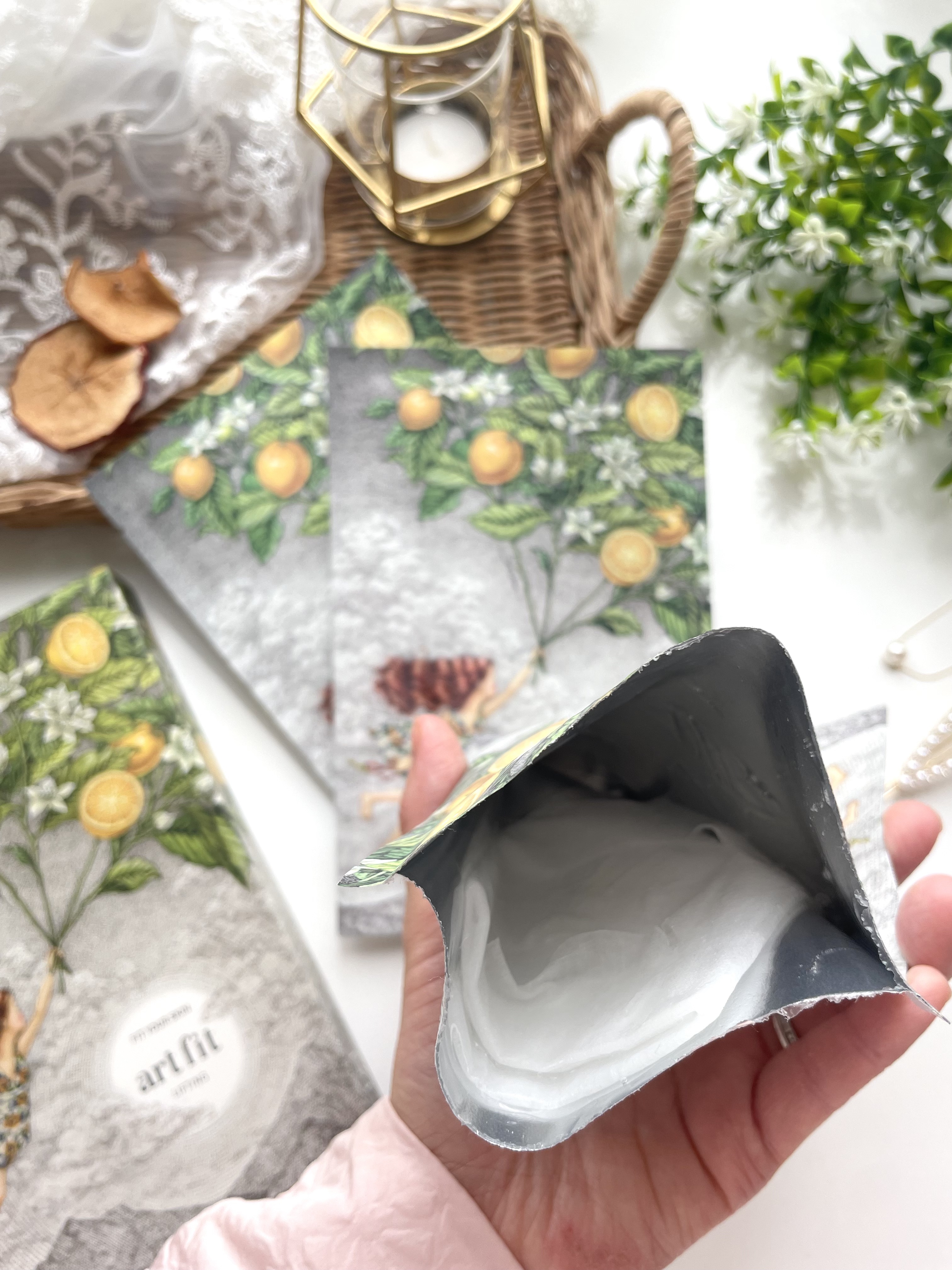 FIT YOUR SKIN マスクパックLiftingのクチコミ「大切な日の前日に使用したいフェイスマスク🌳

FIT YOUR SKIN
アートフィット リフ.....」（3枚目）