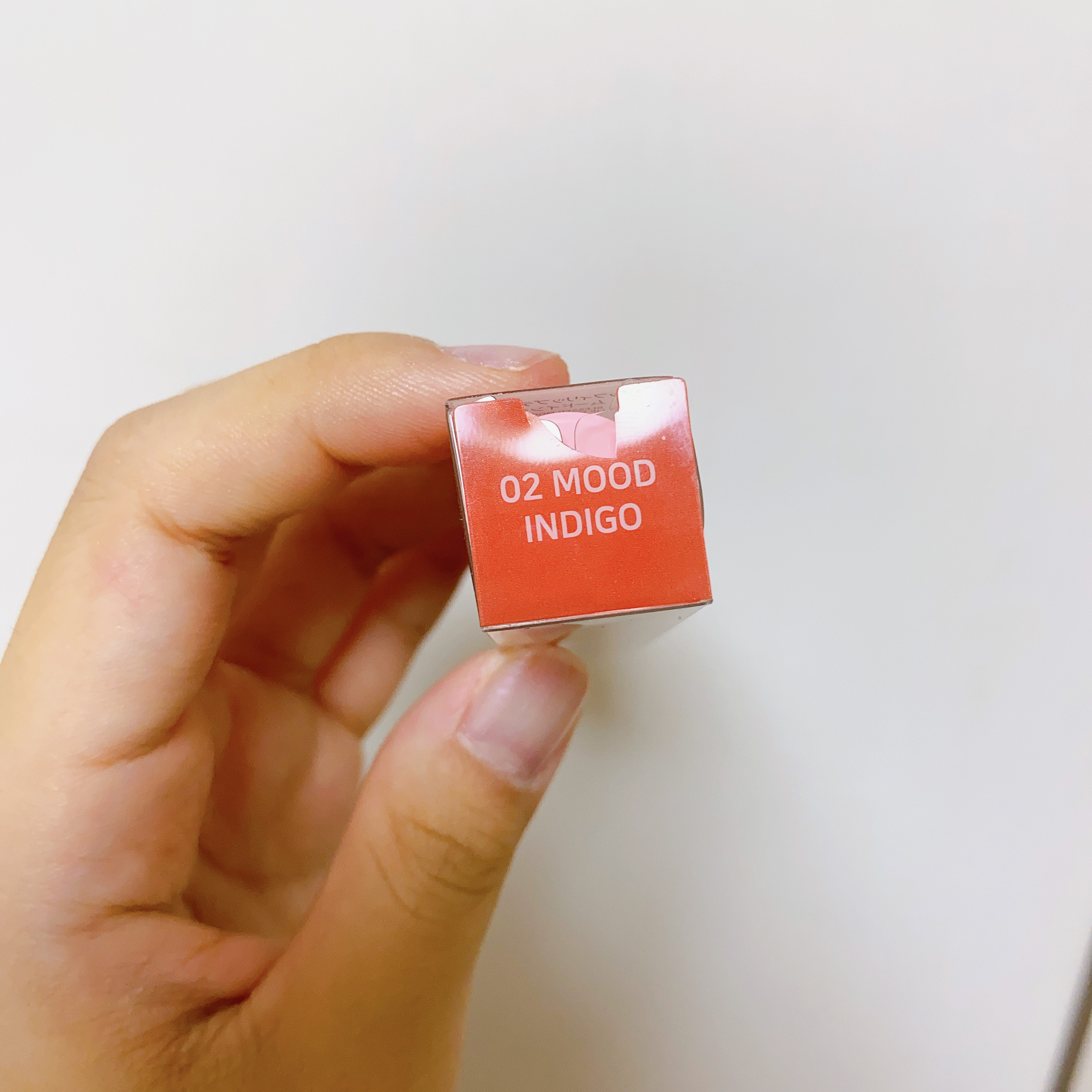 フラッフィリップティント 08 ブリックダイブ/BLESSED MOON/リップティントを使ったクチコミ（3枚目）