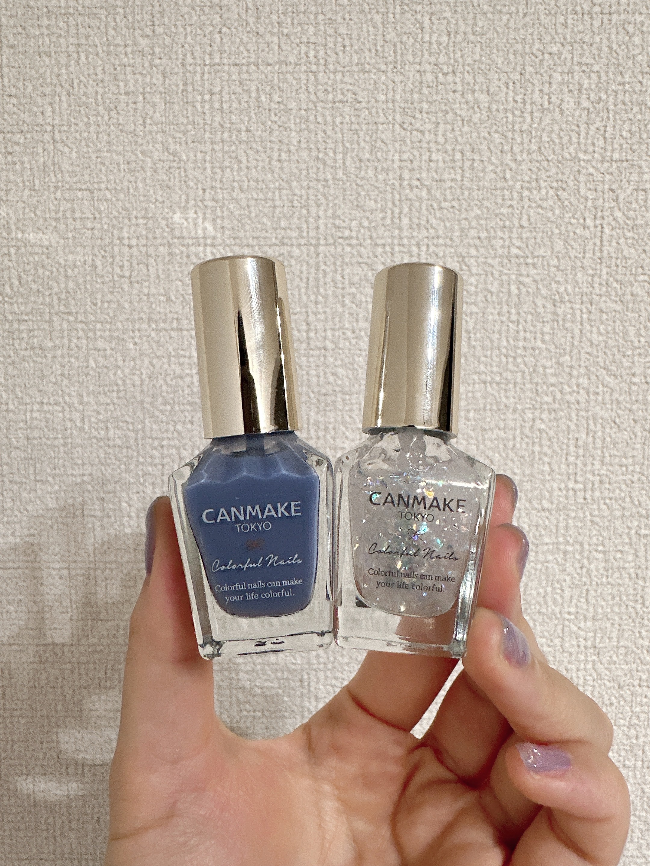 ジェルボリュームトップコート/キャンメイク/ネイルトップコートを使ったクチコミ（1枚目）