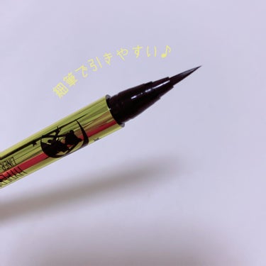 ハイパーシャープ ライナー R BK-SM1 ブラック（美少女戦士セーラームーン コレクション ）/MAYBELLINE NEW YORK/リキッドアイライナーを使ったクチコミ（2枚目）