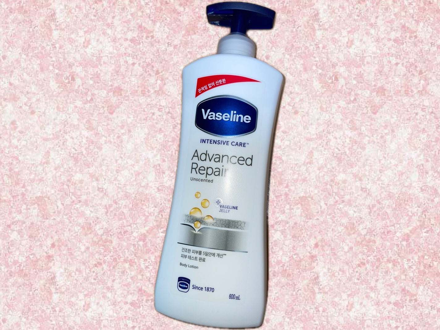 ヴァセリン アドバンスド モイスチャーローション 無香料/ヴァセリン/ボディローションを使ったクチコミ(1枚目)