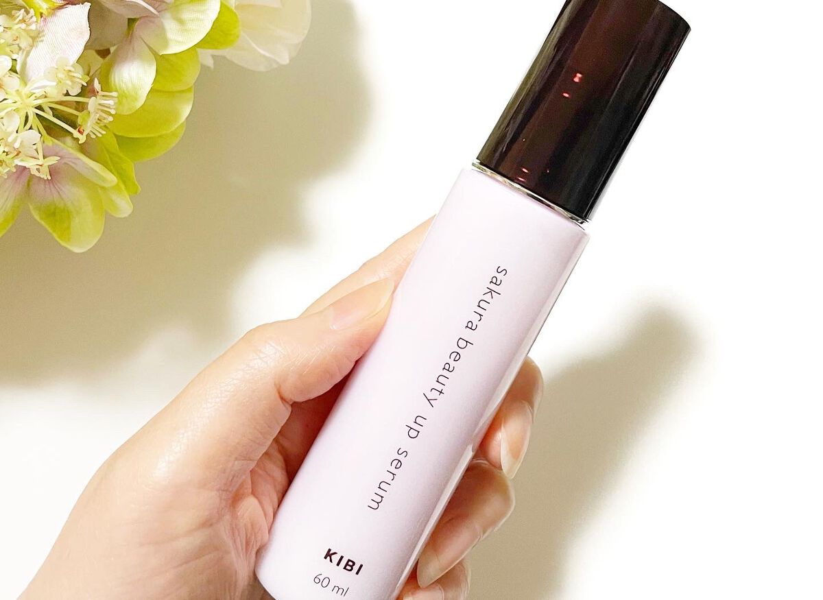 ひろぷー on LIPS 「嬉美(KiBi)サクラビューティーアップセラムを使ってみました..」(4枚目)