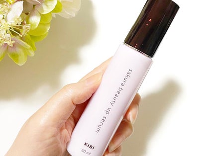 ひろぷー on LIPS 「嬉美(KiBi)サクラビューティーアップセラムを使ってみました..」(4枚目)