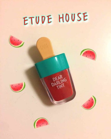 ETUDE HOUSE  ディアダーリンウォータージェルティント  ＲＤ３０７
¥756(税込)
──────────────────


このティントはパケ買い。笑
買う前から気になってたけど、以前紹