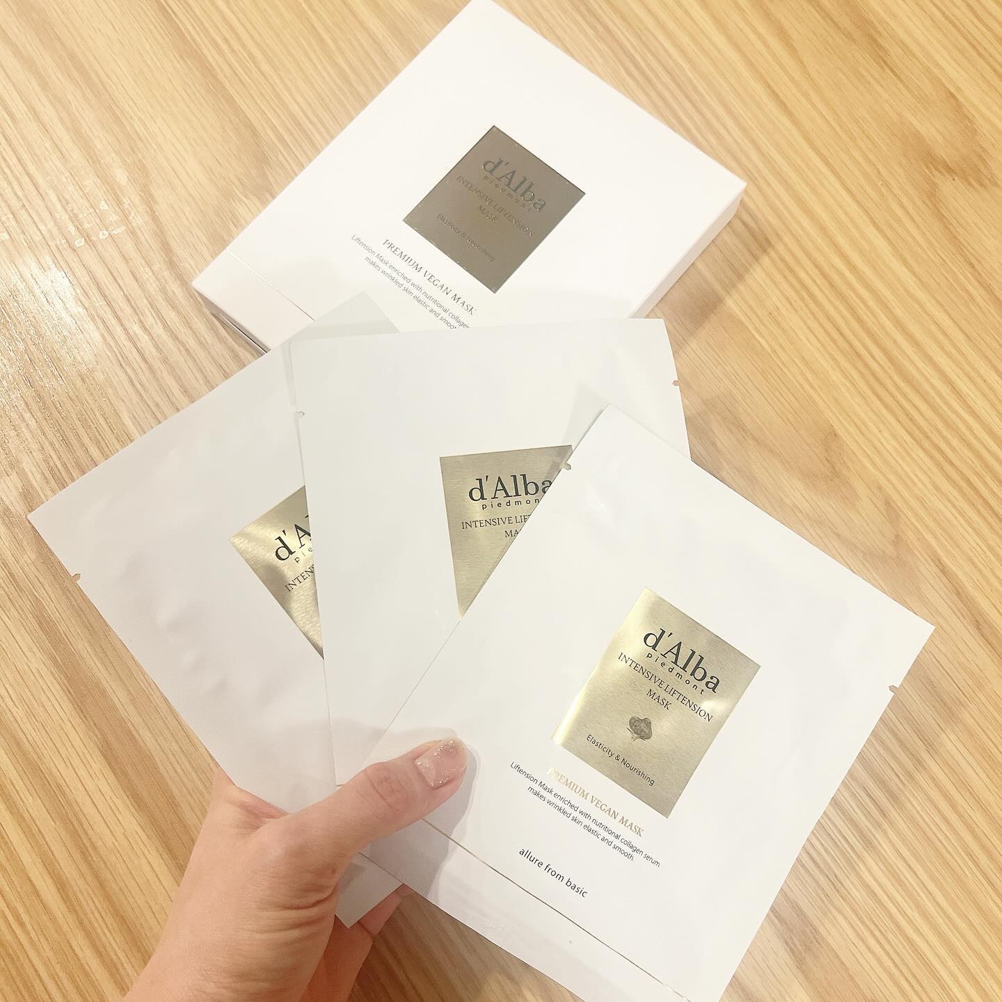 ホワイトトリュフナリシングトリートメントマスク/ダルバ/シートマスク・パックを使ったクチコミ（2枚目）