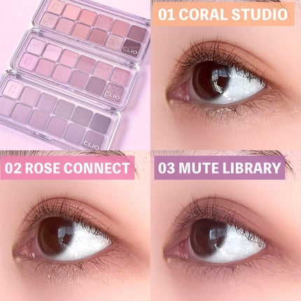 プロ アイ パレット エアー/CLIO/アイシャドウパレットを使ったクチコミ(9枚目)