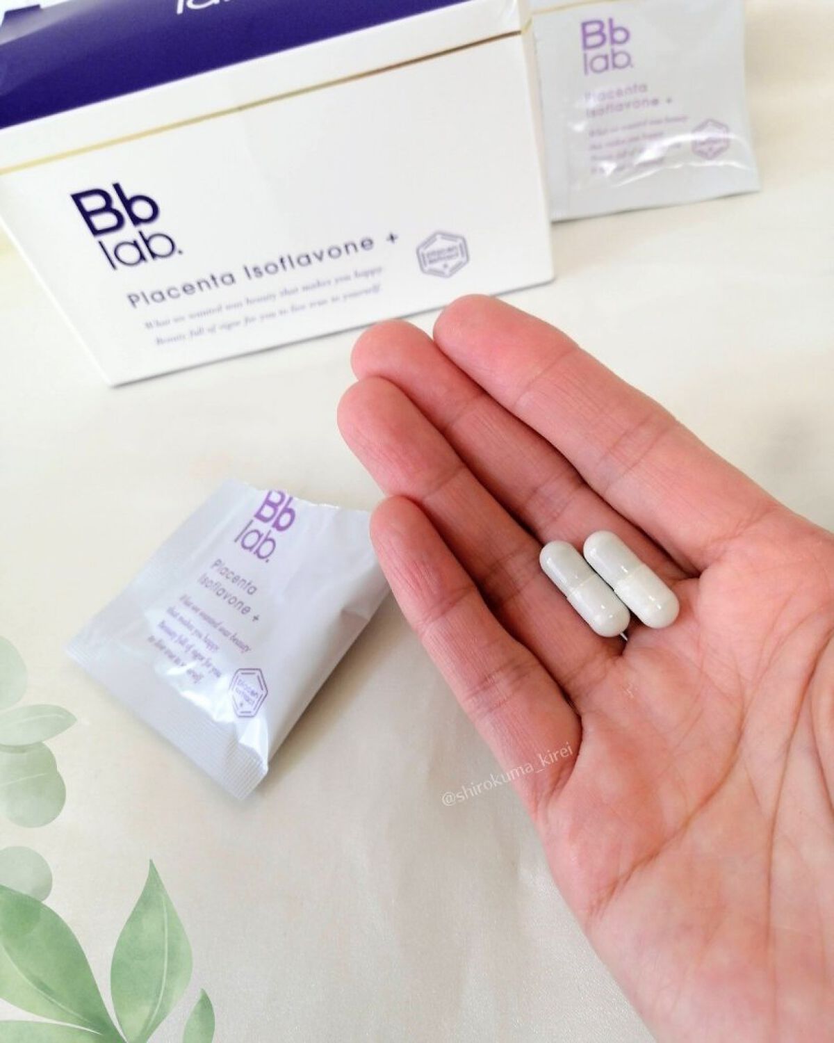 BB LAB Placenta Isoflavone +のクチコミ「1日2粒で、いきいきと健康的な毎日に☆彡

┈┈┈┈┈┈┈┈┈┈┈┈┈┈┈┈┈┈
プラセンタ　.....」（3枚目）