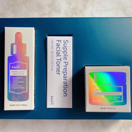 ビタミンチャージパッケージ/Klairs/スキンケアキットを使ったクチコミ(2枚目)