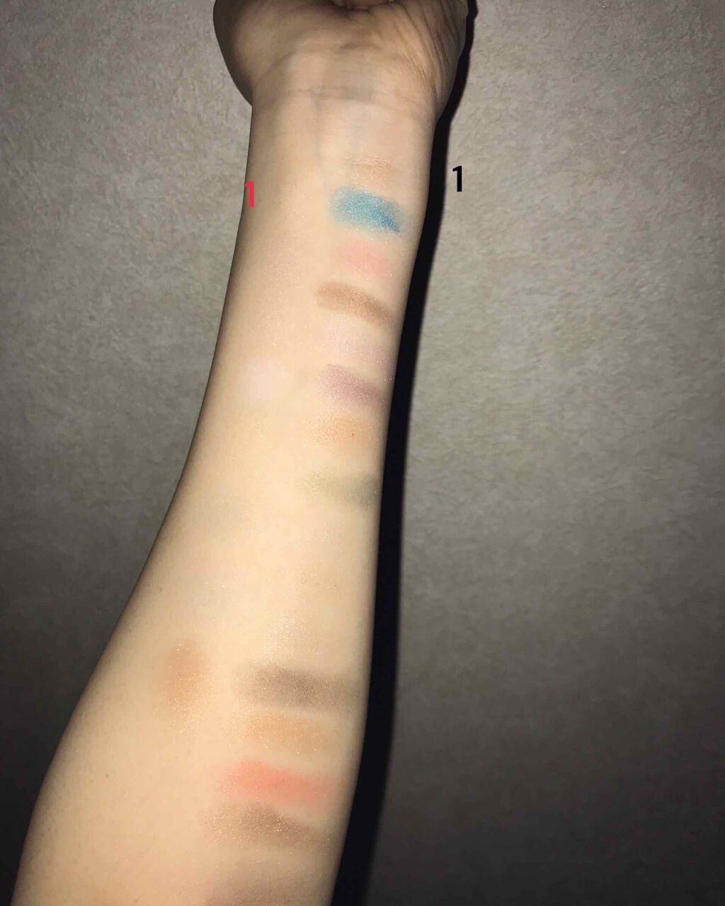 BW アイシャドウパレット PRM (サンカク)/ビューティーワールド/アイシャドウパレットを使ったクチコミ(2枚目)