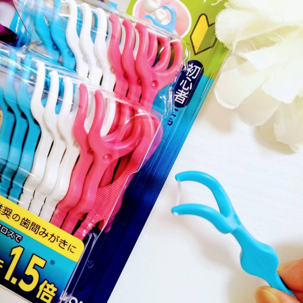 クリニカ アドバンテージ デンタルフロス Y字タイプ/ライオン/デンタルフロス・歯間ブラシを使ったクチコミ(2枚目)