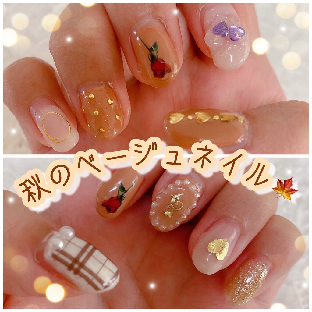 しずくネイルシール/キャンドゥ/ネイルシールを使ったクチコミ(1枚目)