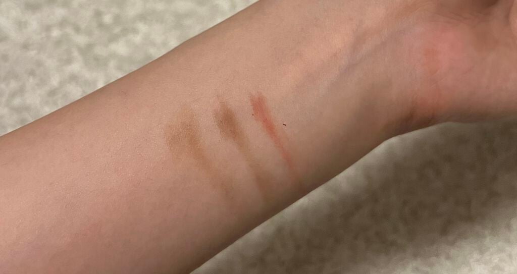 ダブルエンドアイブロウブラシ熊野筆/&be/メイクブラシを使ったクチコミ(4枚目)