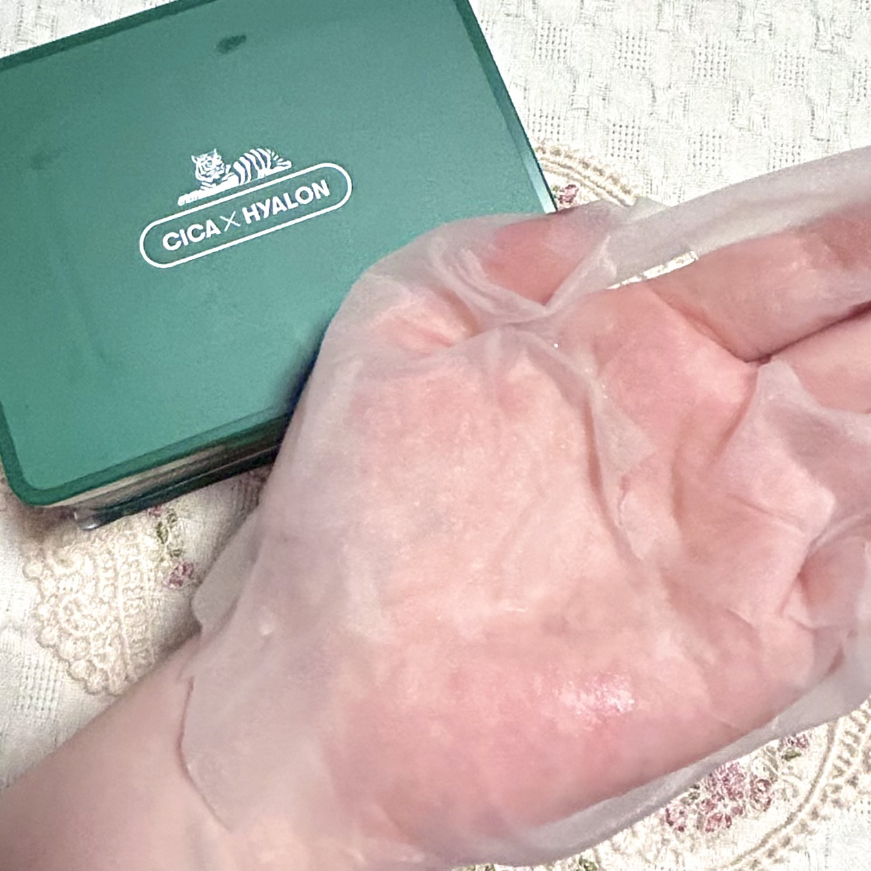 CICA デイリースージングマスク/VT/シートマスク・パックを使ったクチコミ（3枚目）