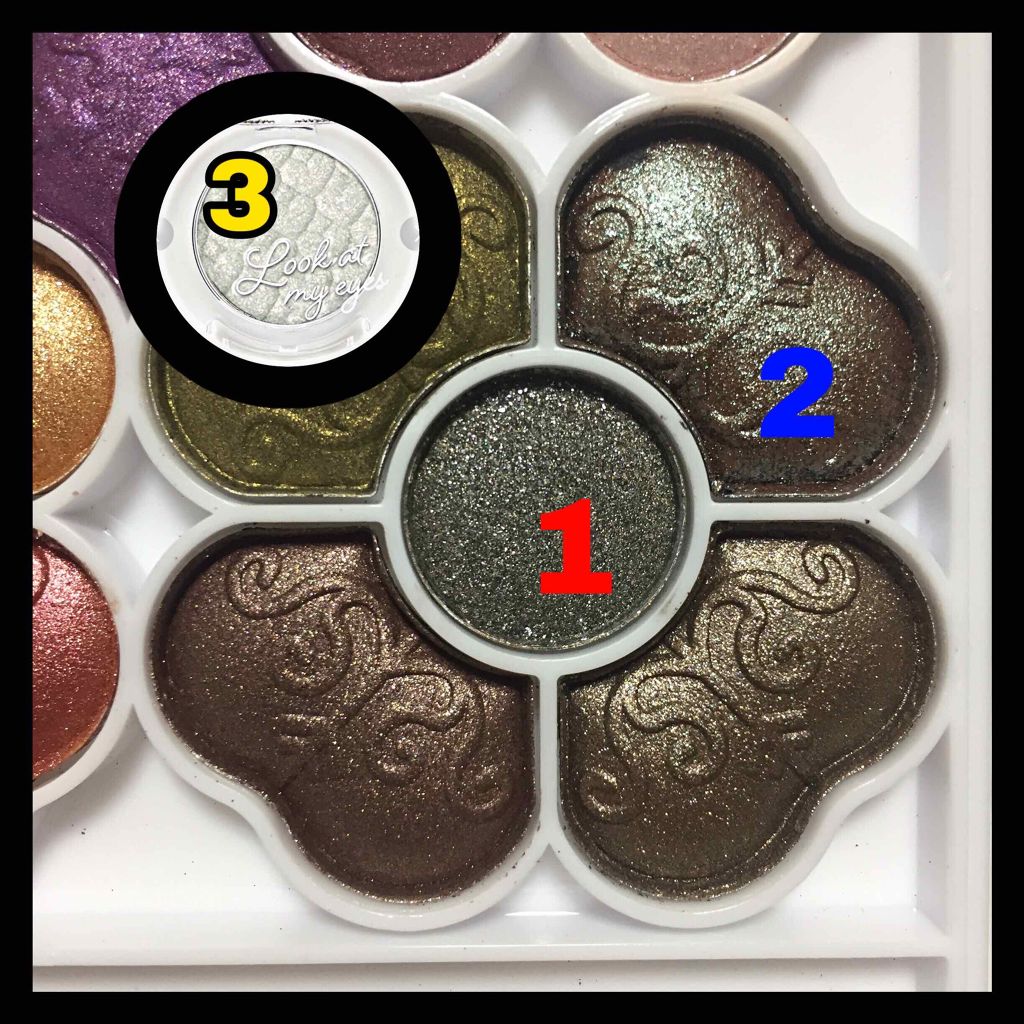 ルックアット マイアイジュエル/ETUDE/単色アイシャドウを使ったクチコミ(2枚目)