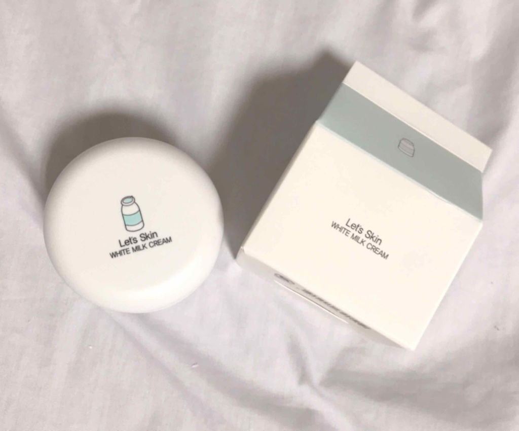 WHITE MILK CREAM/3CE/フェイスクリームを使ったクチコミ（1枚目）