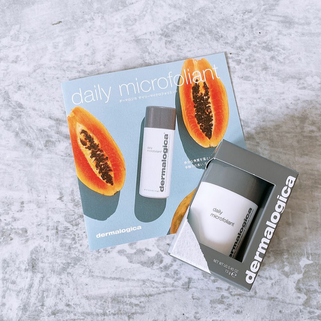 デイリーマイクロフォリエント/ダーマロジカ/洗顔パウダーを使ったクチコミ（1枚目）
