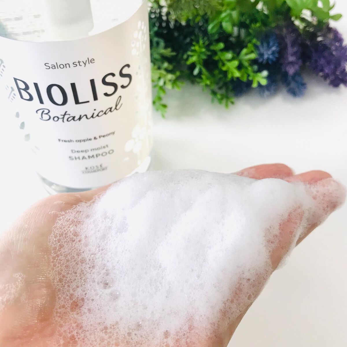 SSビオリス ボタニカル シャンプー／ヘアコンディショナー(ディープモイスト)/SSビオリス/市販シャンプーを使ったクチコミ（2枚目）