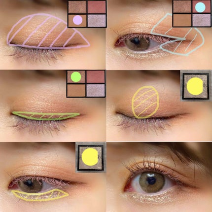 ミネラルクラッシィシャドー/エトヴォス/アイシャドウパレットを使ったクチコミ(3枚目)