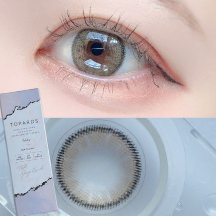 TOPARDS 1day/TOPARDS/ワンデー(1DAY)カラコンを使ったクチコミ(4枚目)