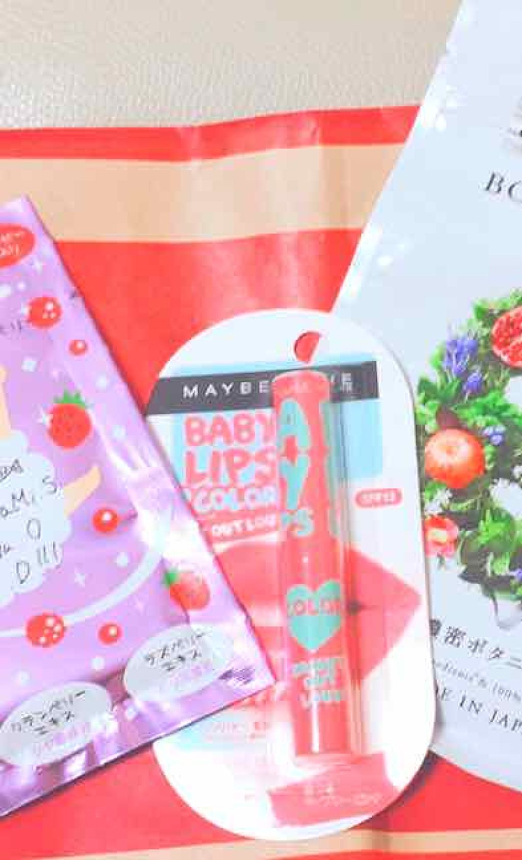 リップクリーム カラー BABY LIPS/MAYBELLINE NEW YORK/リップケアを使ったクチコミ（1枚目）