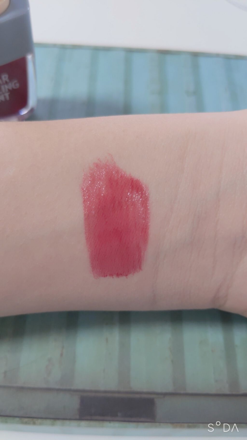 ディアダーリン ウォータージェルティント (アイスティント)/ETUDE/口紅を使ったクチコミ(2枚目)