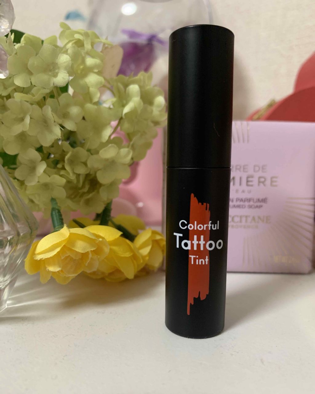 カラフルタトゥーティント/ETUDE/口紅を使ったクチコミ（1枚目）