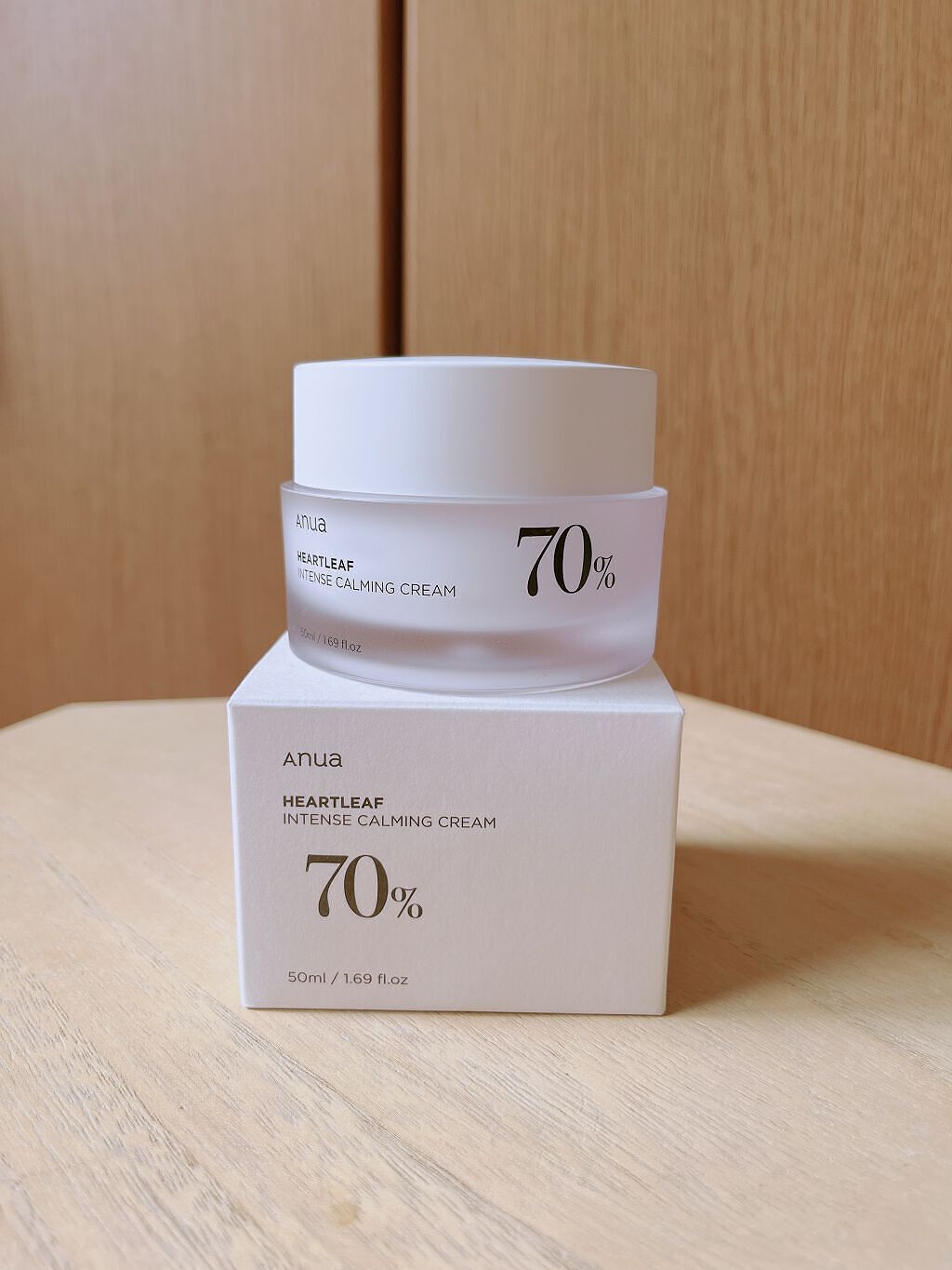 ドクダミ 70 インテンスカーミングクリーム/Anua/フェイスクリームを使ったクチコミ（2枚目）