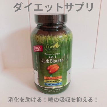 Carb Blocker/Irwin Naturals/ボディサプリメントを使ったクチコミ（1枚目）