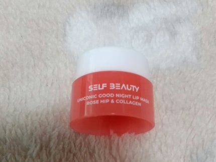 ユニコーングッドナイトリップマスク ローズヒップ&コラーゲン/SELF BEAUTY/リップマスクを使ったクチコミ(1枚目)