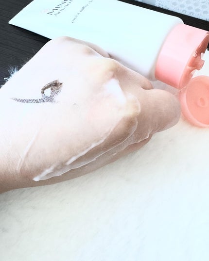 ミノン アミノモイスト モイストミルキィ クレンジング/ミノン/ミルククレンジングを使ったクチコミ(4枚目)