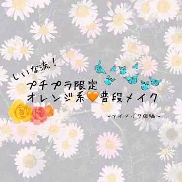 こんにちは♪

椎名です!!



今回は日常オレンジ系メイク アイシャドウ編第2弾ということで､主に涙袋をメインに､アイラインとセットで書きました♪

私､下手くそなくせにアイライン引くの大好きなんで