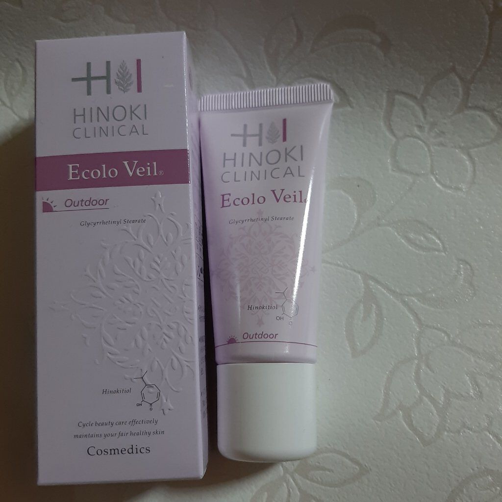 エコロヴェール/ヒノキ肌粧品/日焼け止めクリームを使ったクチコミ（1枚目）
