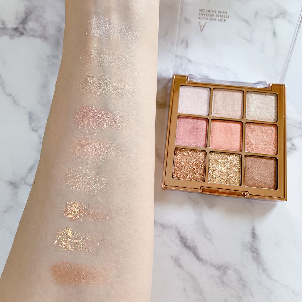 ワンピックアイシャドウパレット/APLIN/アイシャドウパレットを使ったクチコミ（3枚目）