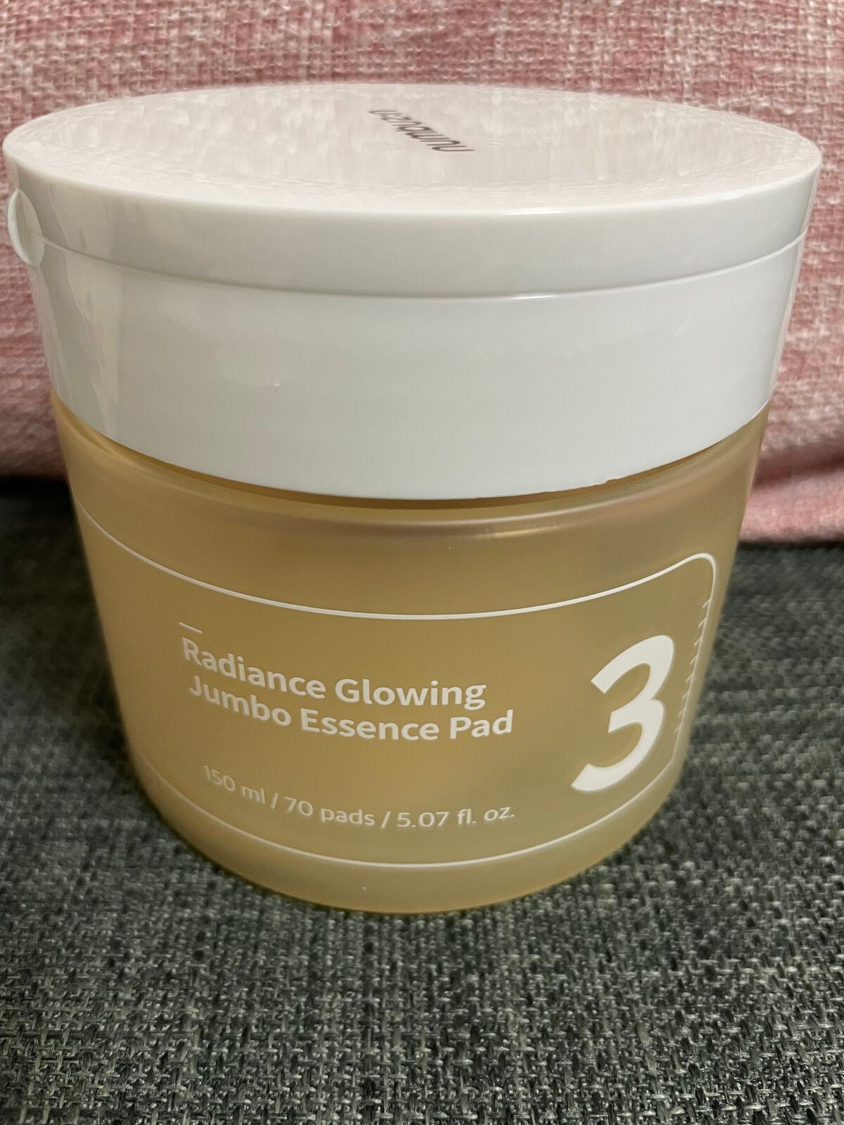 3番 うるツヤ発酵トナーパッド/numbuzin/トナーパッドを使ったクチコミ(1枚目)