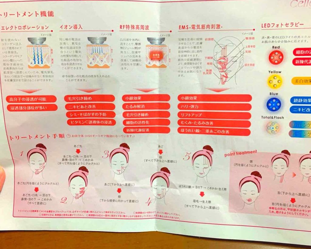 nori_koi on LIPS 「念願の美顔器♡エステで売ってるものを購入。値段は3万8千円(税..」(3枚目)