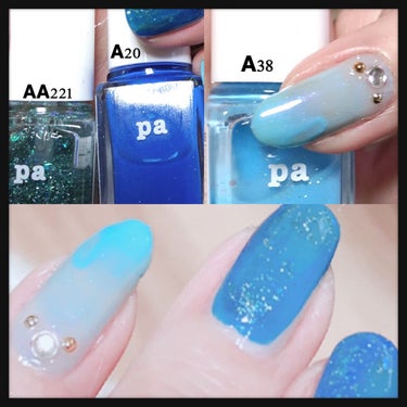 pa グロッシー トップコート/pa nail collective/ネイルトップコート・ベースコートを使ったクチコミ（3枚目）