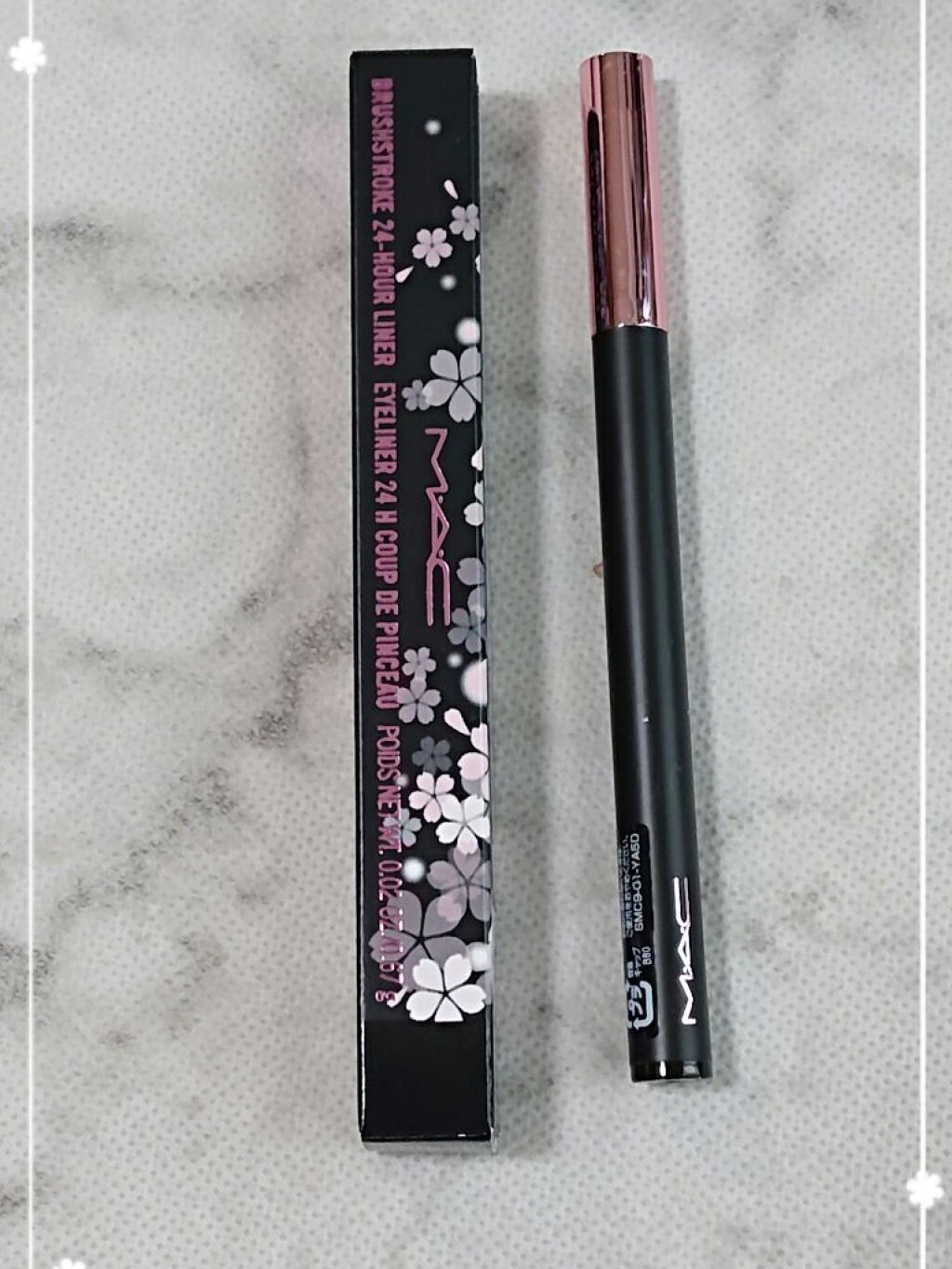 ブラシストローク ライナー ブラシブラック(限定) （M･A･C X L COLLECTION）/M・A・C/リキッドアイライナーを使ったクチコミ（1枚目）