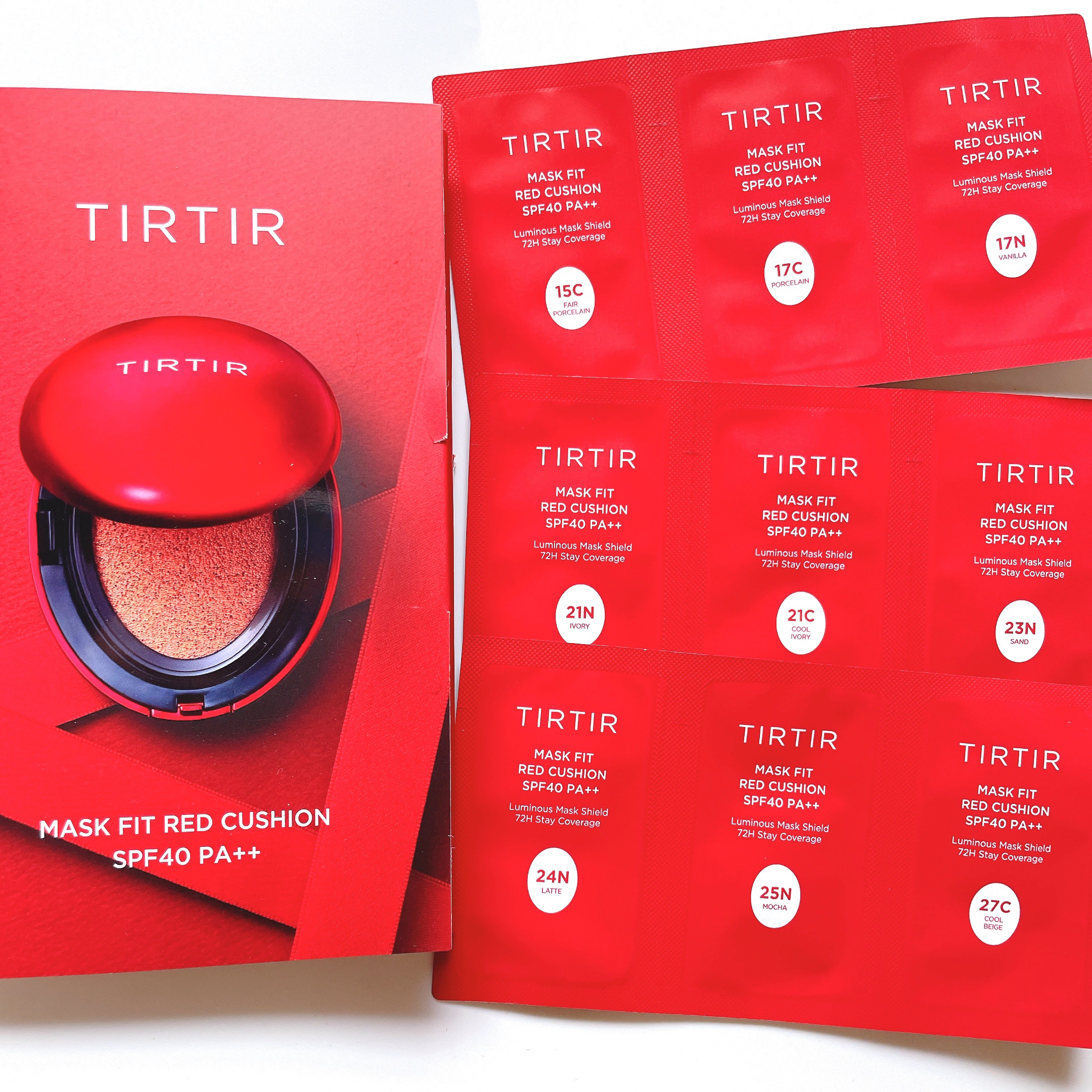 マスク フィット レッド クッション 27C クール ベージュ/TIRTIR(ティルティル)/クッションファンデーションを使ったクチコミ（1枚目）