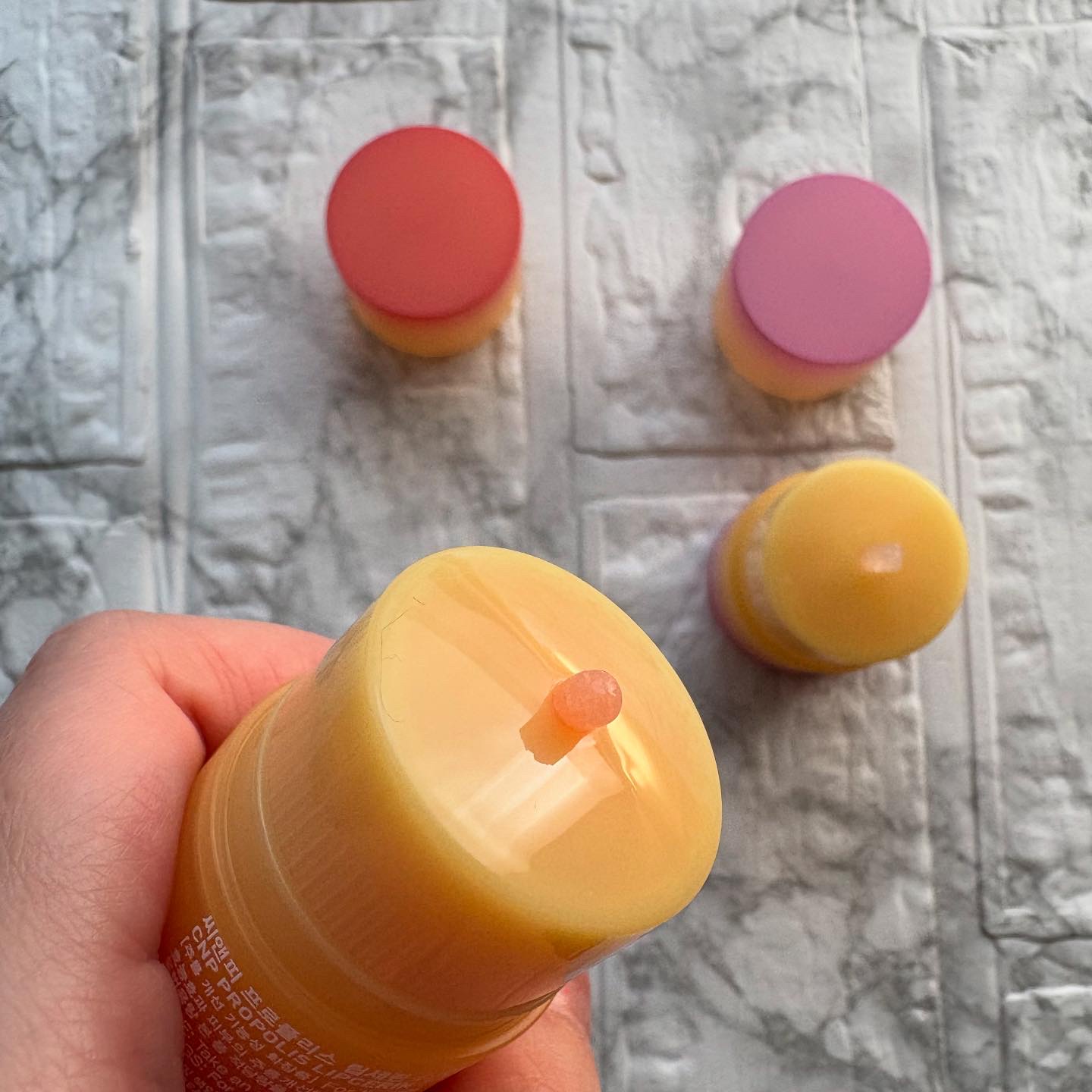 プロポリスリップセリン スパイシー/CNP Laboratory/リップクリームを使ったクチコミ（3枚目）