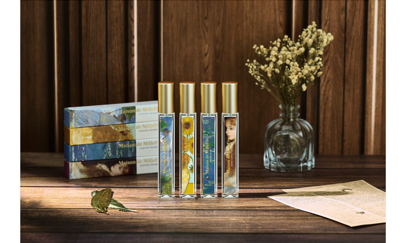 MilleFéeのライフスタイルブランド「Maison de MilleFée(メゾンドミルフィー)」から絵画フレグランスが登場!のサムネイル