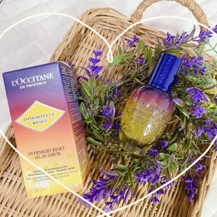 イモーテル オーバーナイトリセットセラム/L'OCCITANE/美容液を使ったクチコミ(1枚目)