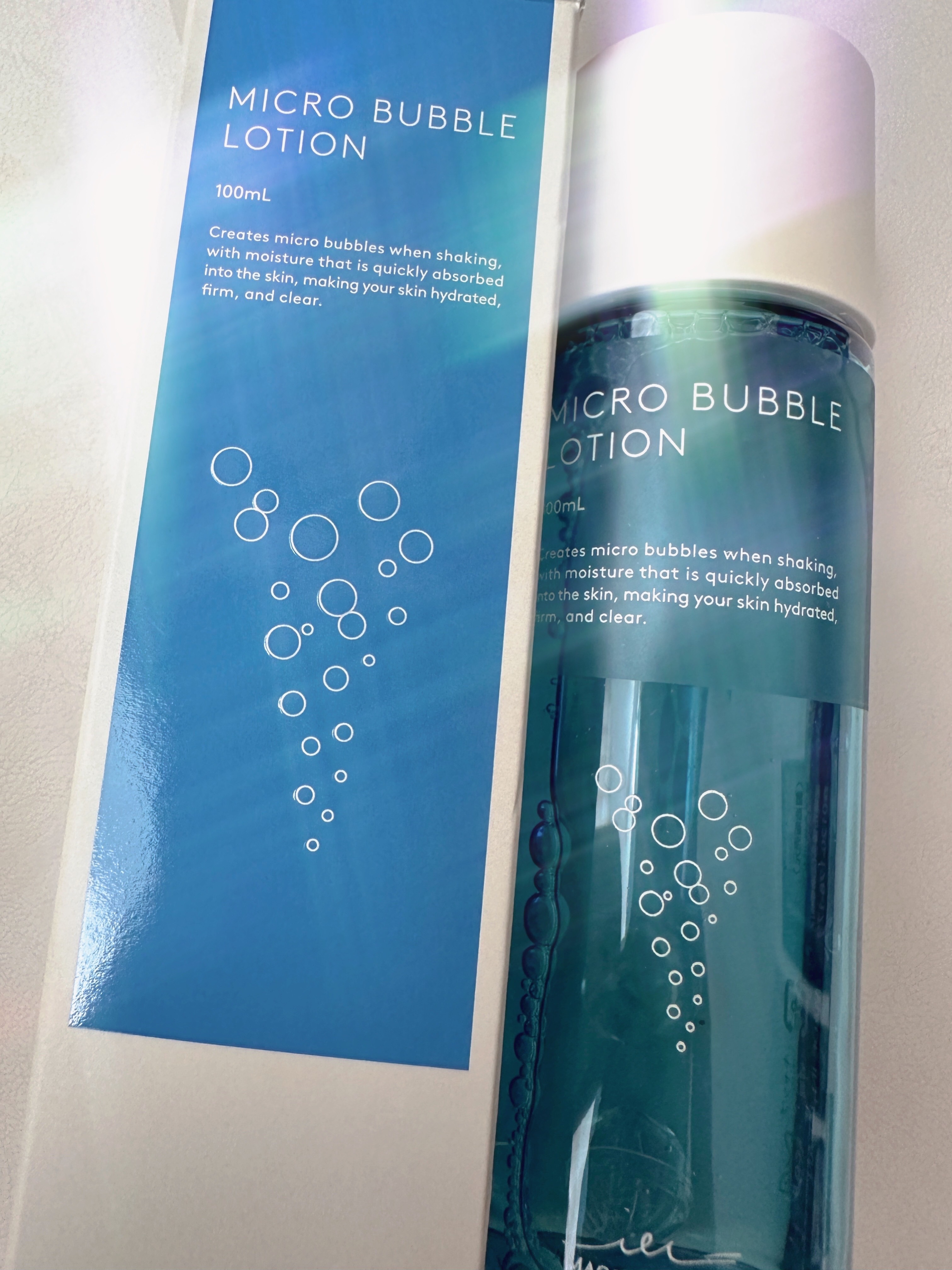 薬用マイクロバブルローション/Macchia Label/化粧水を使ったクチコミ（1枚目）