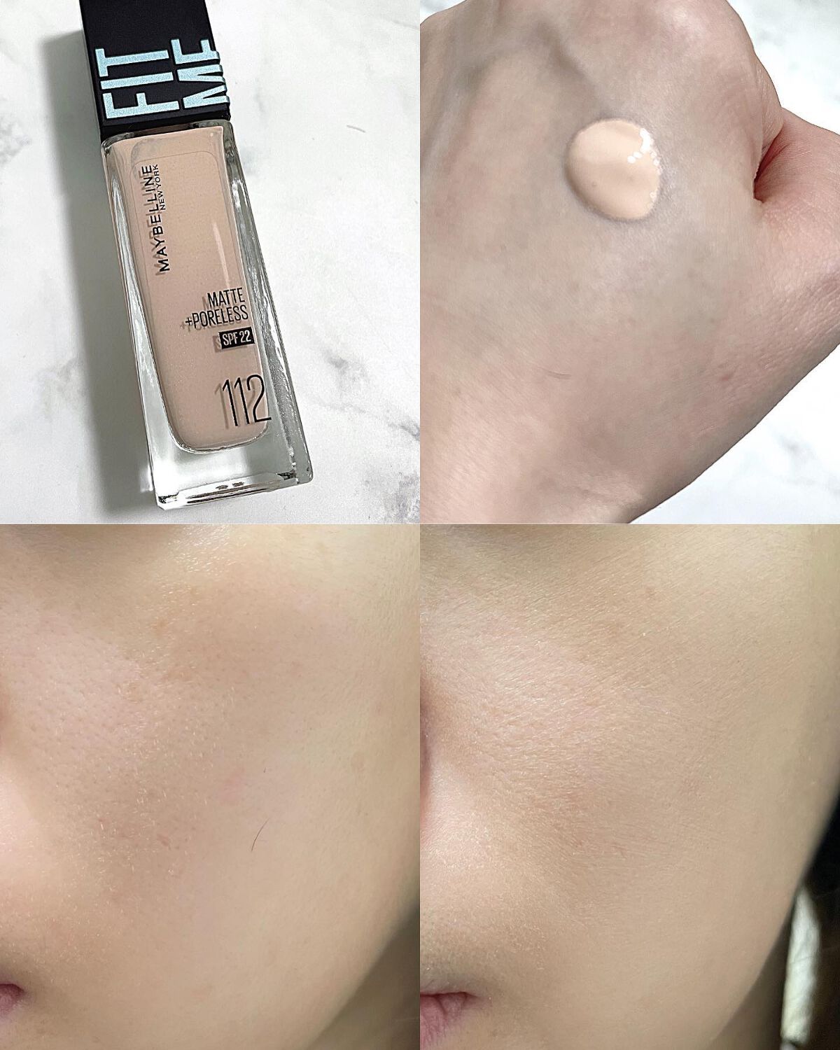 フィットミー リキッドファンデーション R/MAYBELLINE NEW YORK/リキッドファンデーションを使ったクチコミ（3枚目）