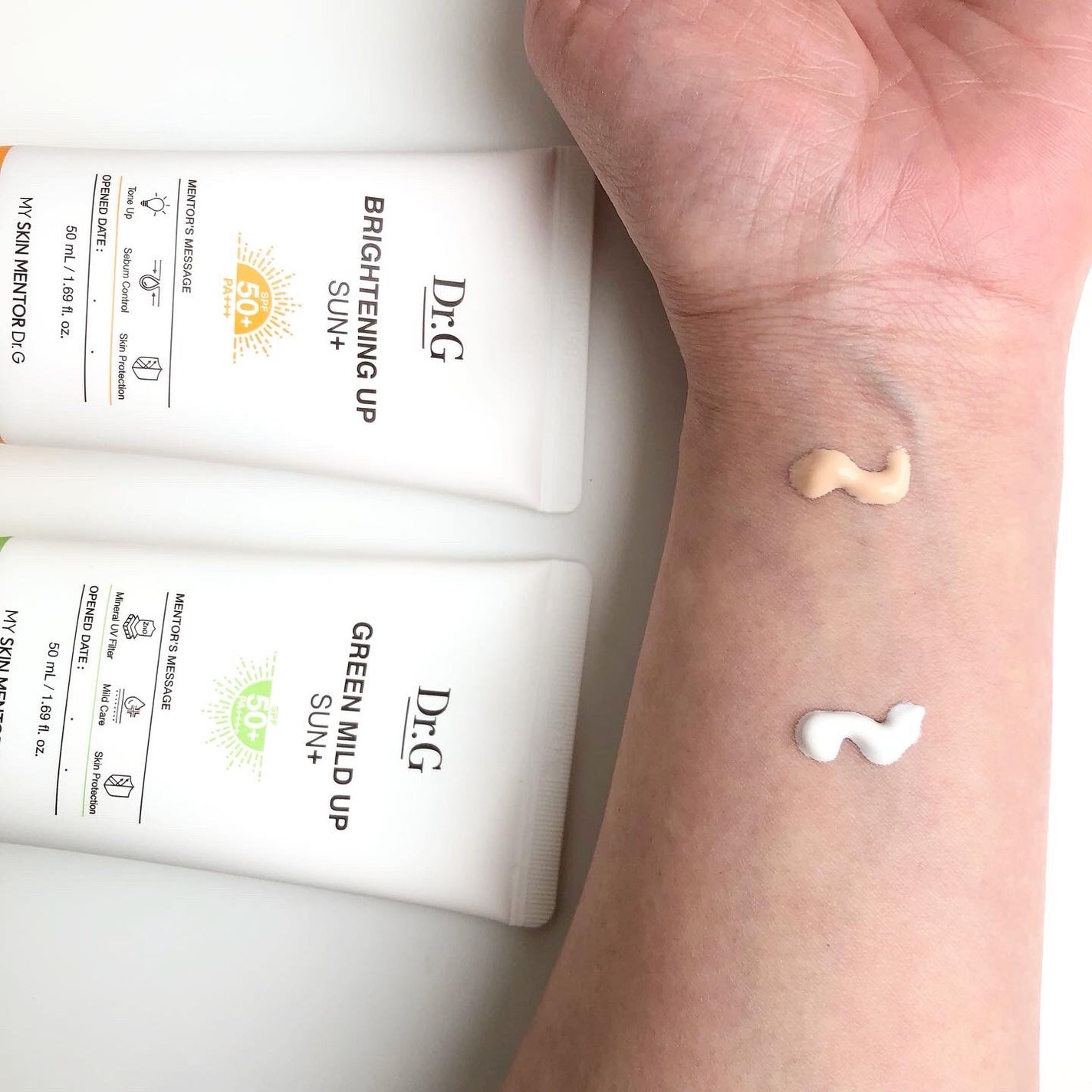 ブライトニングアップサンプラス/Dr.G/日焼け止めクリームを使ったクチコミ(5枚目)